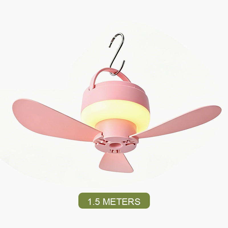 מאוורר נטען עם תאור