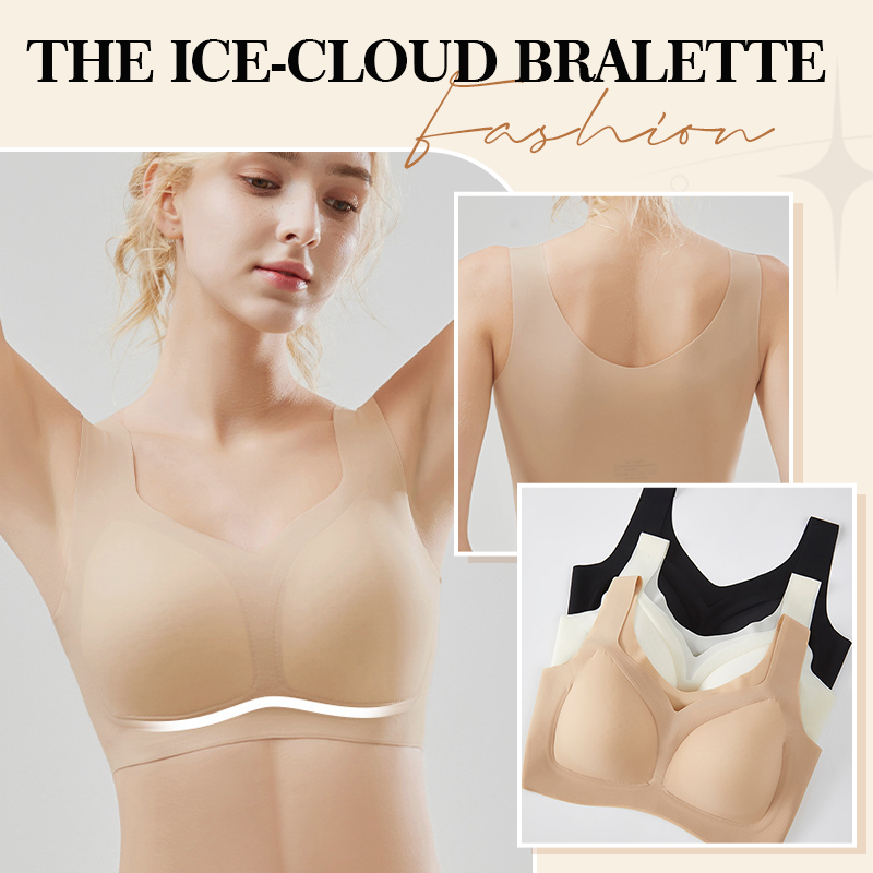 🌬️חזיית ברלט Ice-Cloud: חזייה אלחוטית ללא תפרים עם תמיכה ג'ל