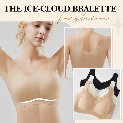 🌬️חזיית ברלט Ice-Cloud: חזייה אלחוטית ללא תפרים עם תמיכה ג'ל