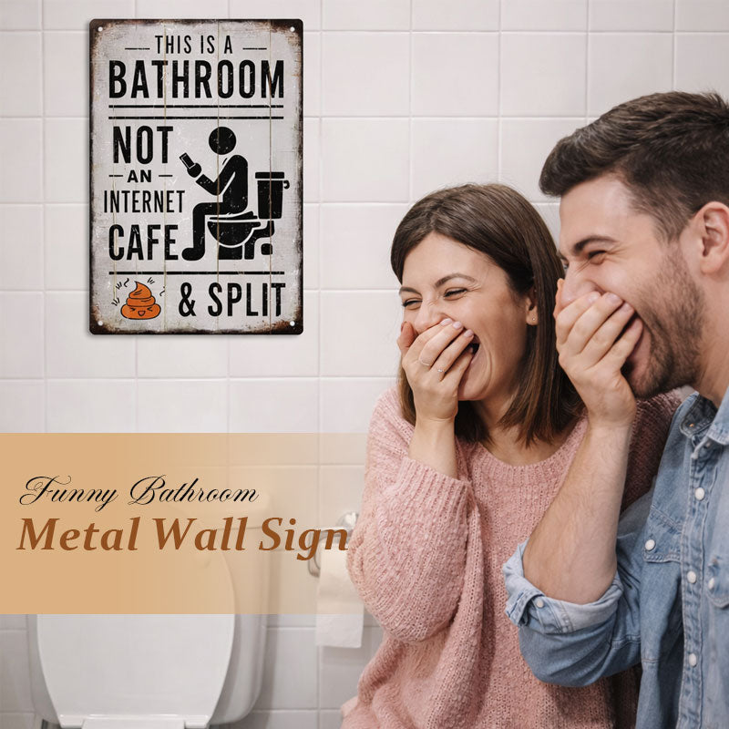 🚽 זה חדר אמבטיה, לא בית קפה עם אינטרנ