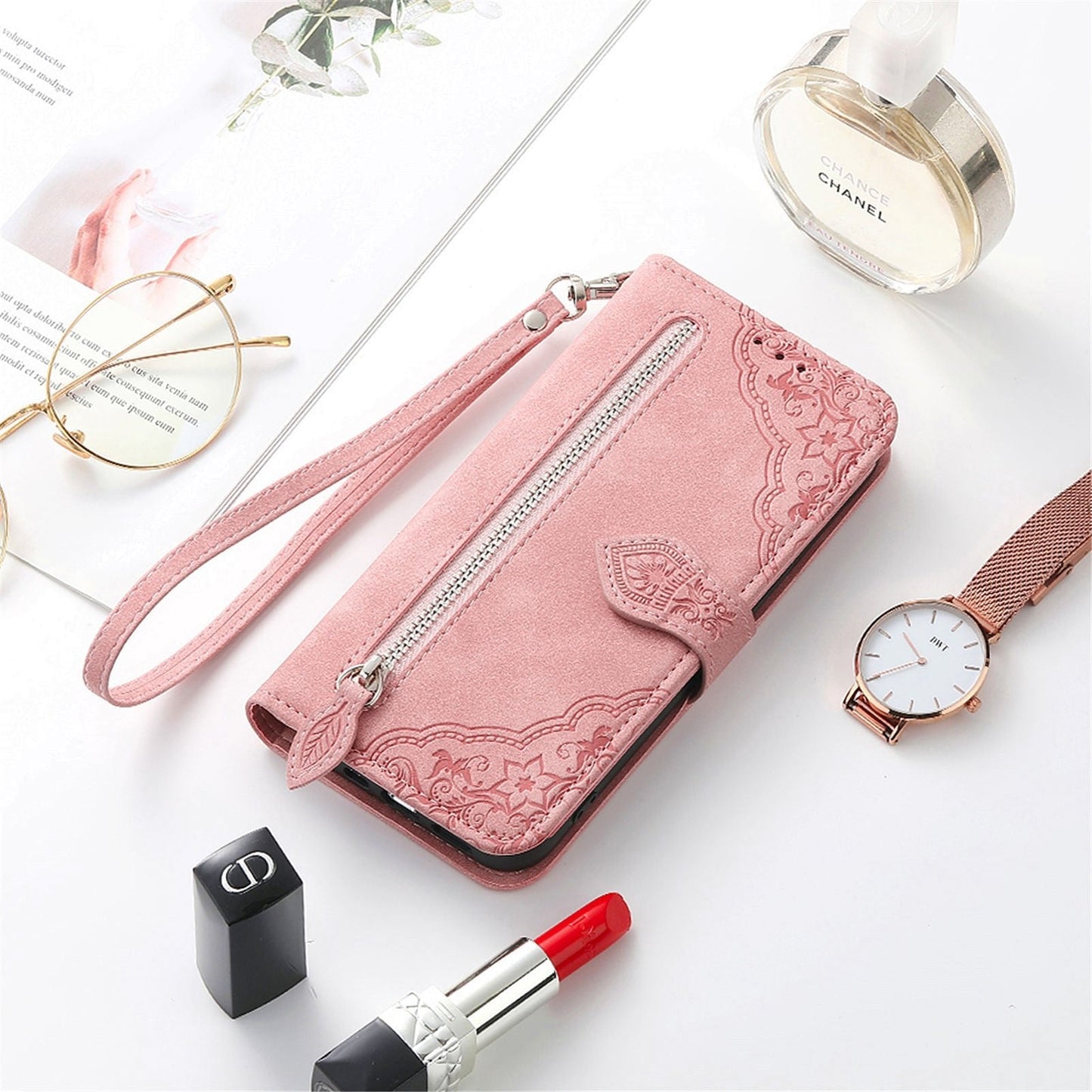 נרתיק Elegance Wallet Flip רב תכליתי לאייפון