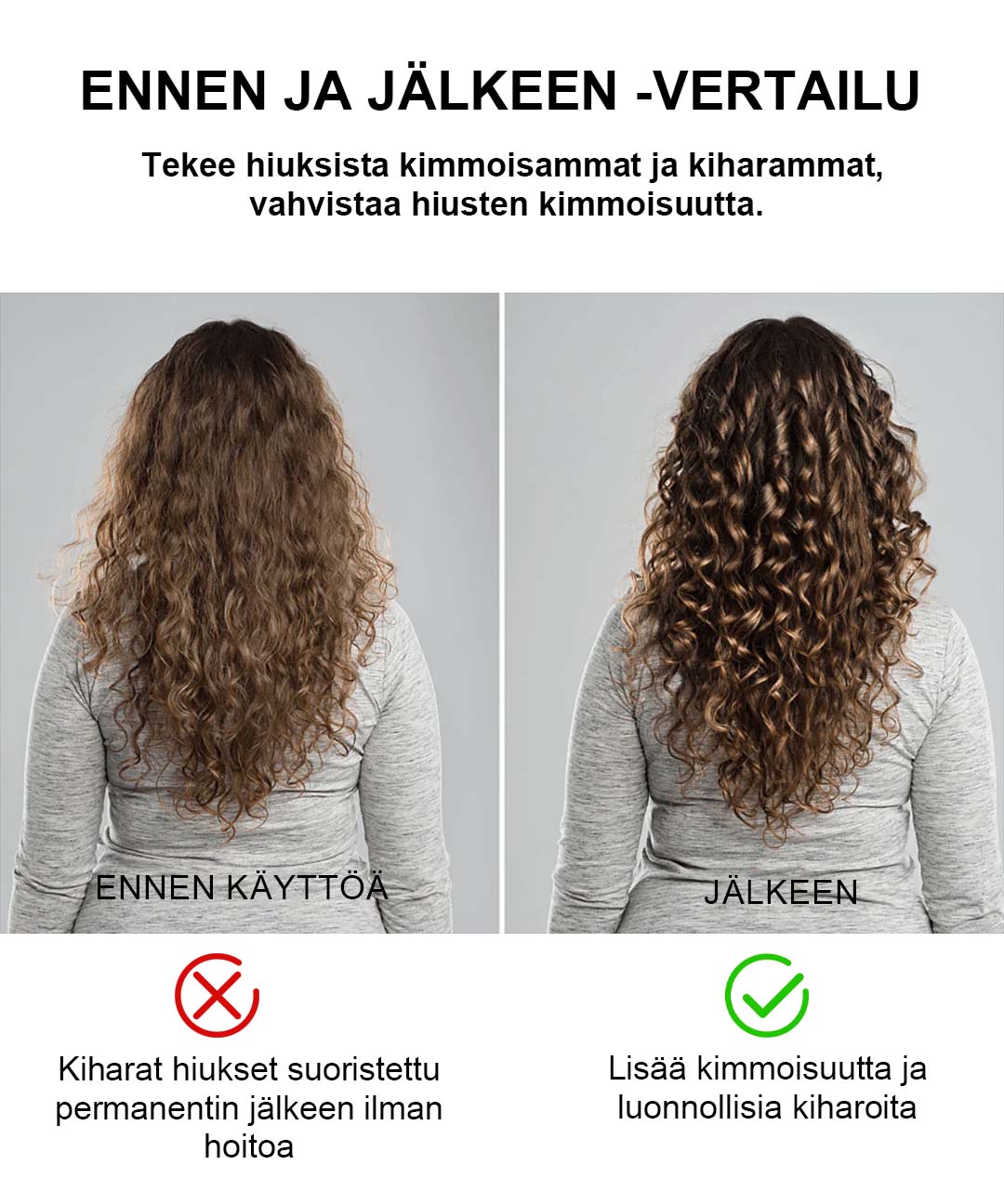 🔥2025 מבצע לוהט🔥עיצוב לאורך זמן קרם גמישות נפח לחות לשיער מתולתל