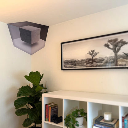 Impossible Corner – אמנות קיר שמשנה את המציאות 🧠✨