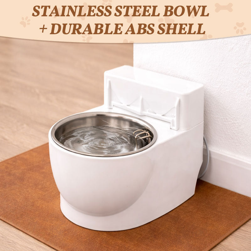 🚽🐾 מתקן מים לשירותים לחיות מחמד