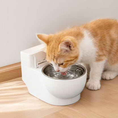 🚽🐾 מתקן מים לשירותים לחיות מחמד