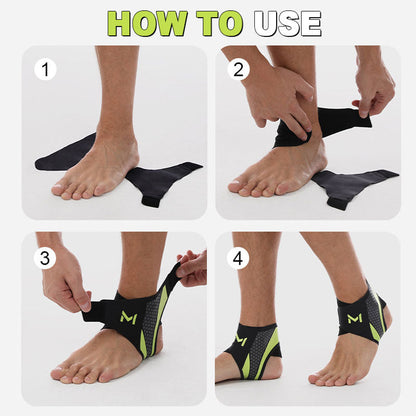 🦶 תמיכה קלה לדחיסה בקרסול