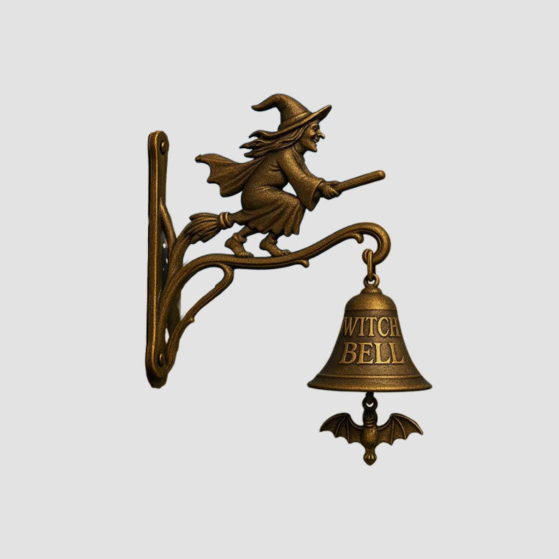 🧙✨ תנו לקסם לקבל את פני האורחים שלכם ממש בפתח!✨פעמון דלת מכשפה
