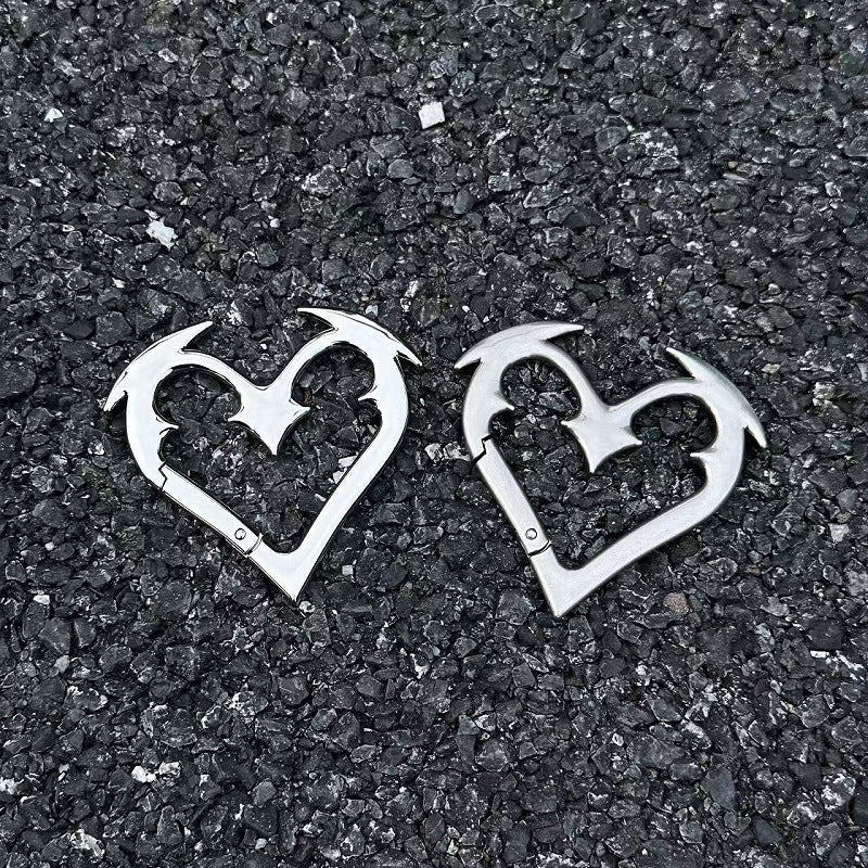 ❤️ מחזיק מפתחות בצורת קרבינר גיאומטר