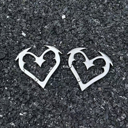 ❤️ מחזיק מפתחות בצורת קרבינר גיאומטר