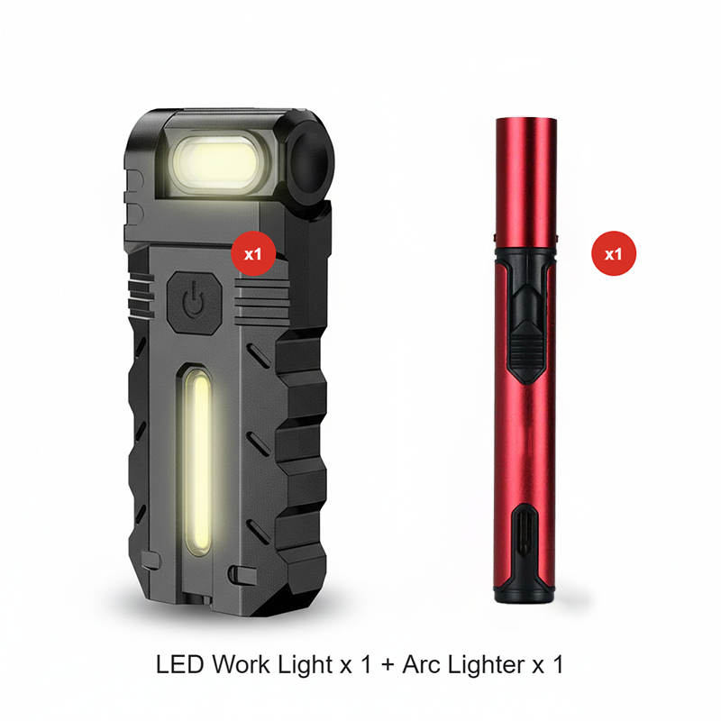 פנס עבודה LED עם ראש מסתובב 180