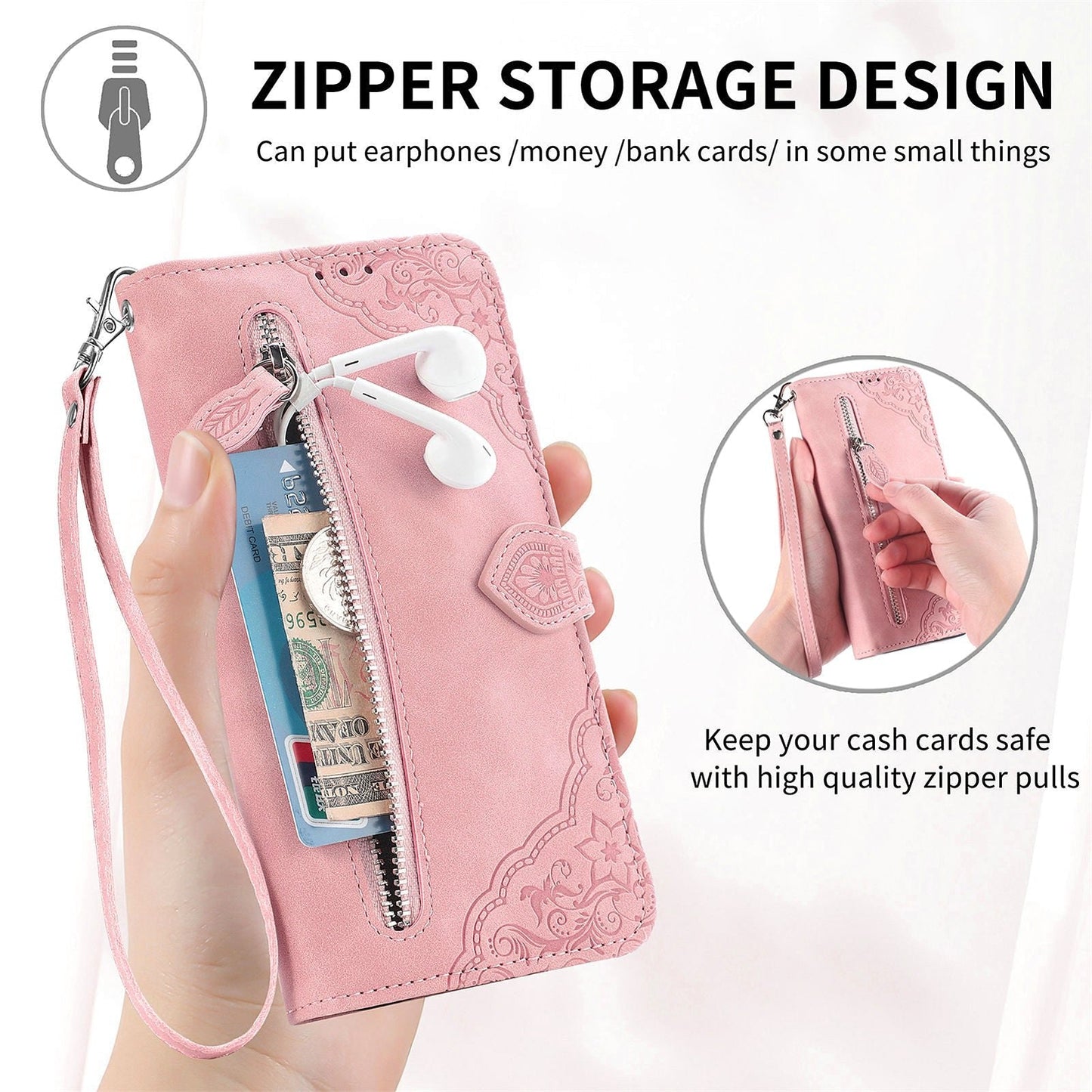 נרתיק Elegance Wallet Flip רב תכליתי לאייפון