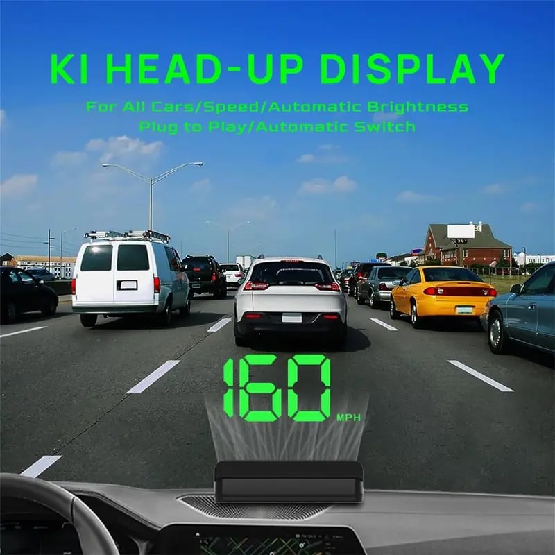 🔥🔥תצוגה עילית לרכב GPS מד מהירות דיגיטל