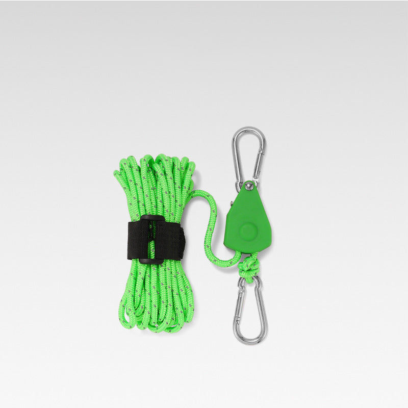 🪢חבל תמיכה נייד ומתכוונן לקמפינ