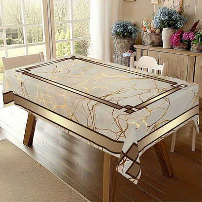 מפה אטומה למים עם הדפס שיש